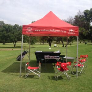 CMH Toyota Alberton at Bell Equipment Golf Day, Water hole display