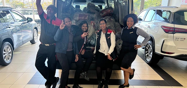 CMH Toyota Umhlanga Winter Charity Drive, Warm Hearts & Warm Blankets