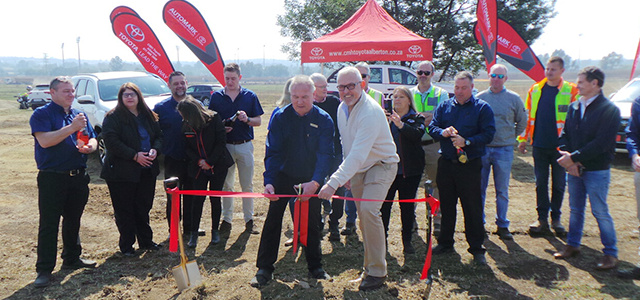 Toyota Alberton New Location New Site Ribbon Cutting