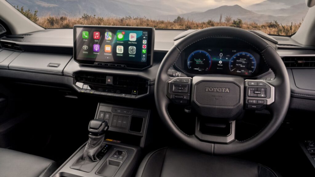 The New Gen Hilux Infortainment
